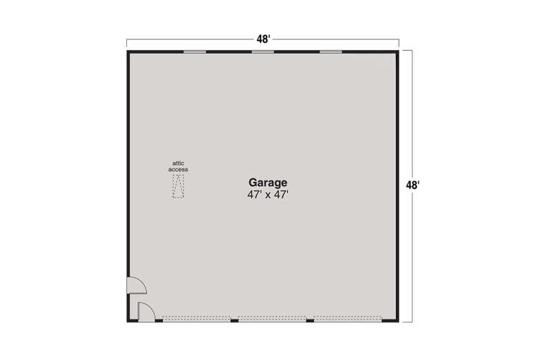 House Plan House Plan #34476 Drawing 1