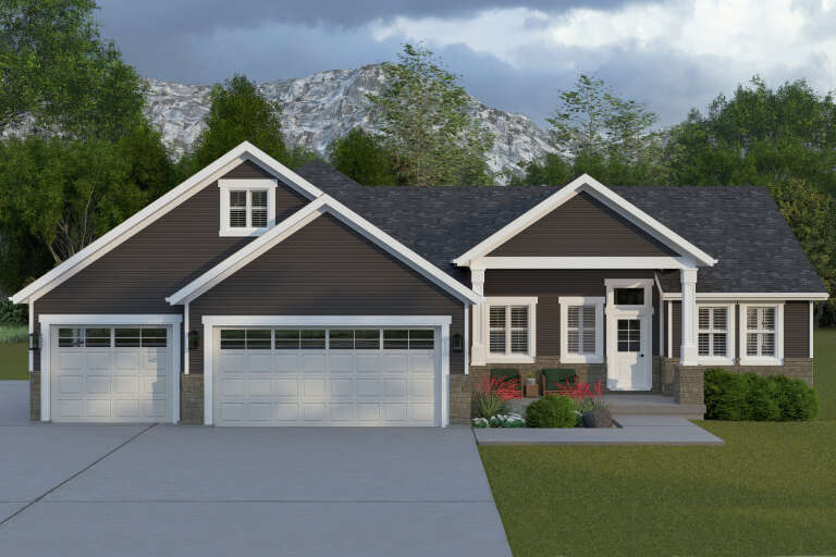 House Plan House Plan #34479 Front Elevation 