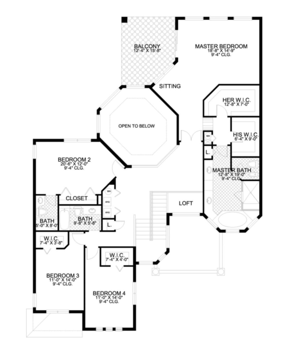 Floorplan 2 for House Plan #168-00045