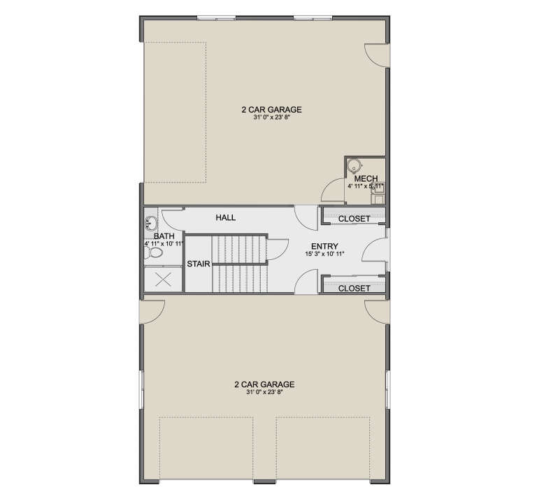 House Plan House Plan #34480 Drawing 1