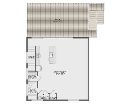 Loft for House Plan #2802-00456
