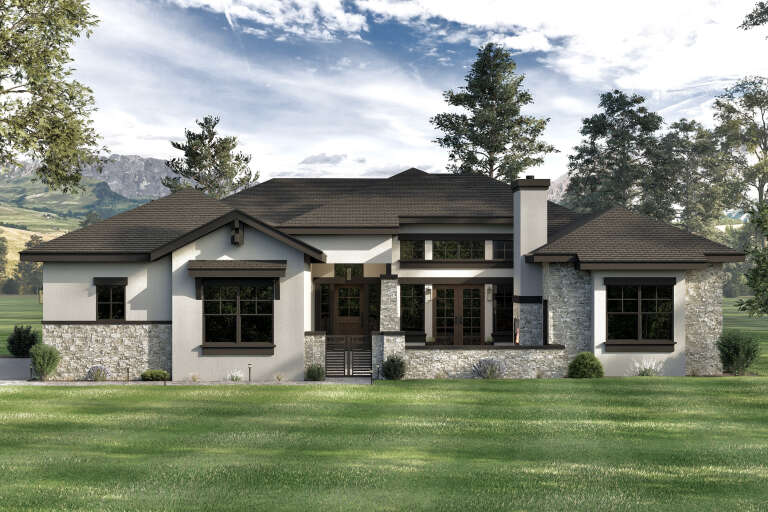 House Plan House Plan #34482 Front Elevation 