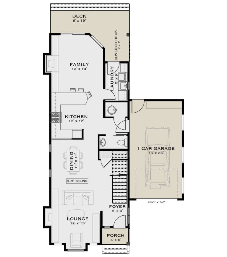 House Plan House Plan #34483 Drawing 1
