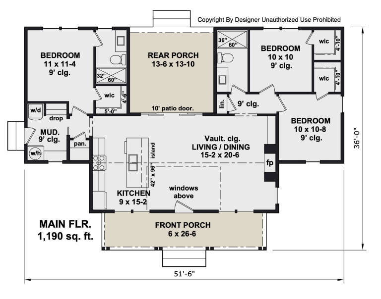 House Plan House Plan #34487 Drawing 1