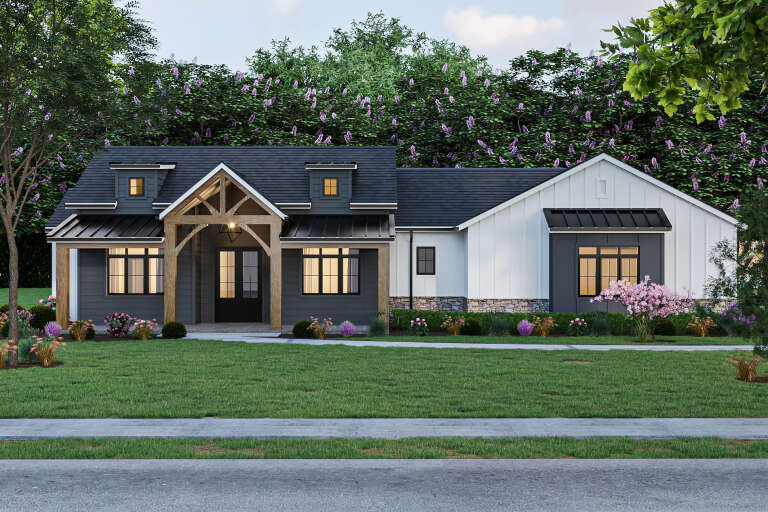 House Plan House Plan #34490 Front Elevation 