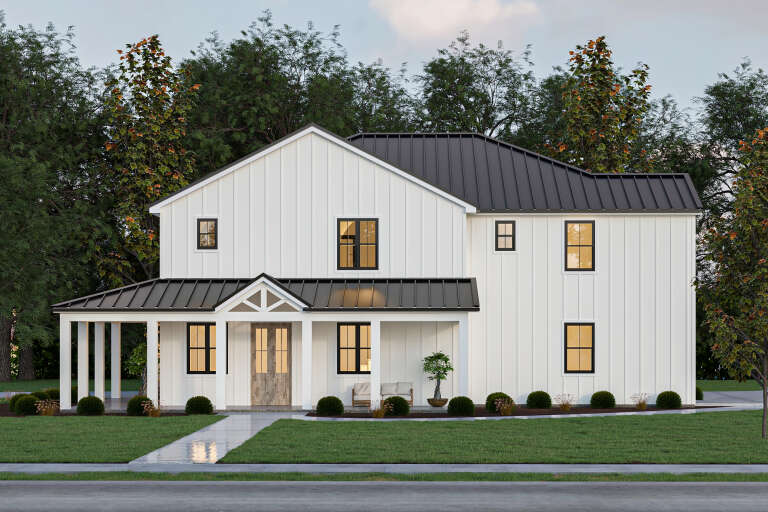 House Plan House Plan #34491 Front Elevation 