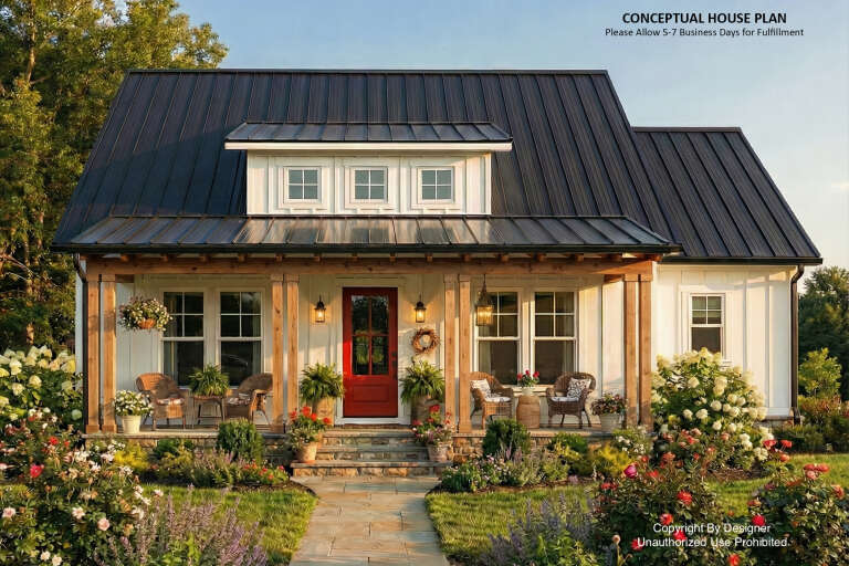 House Plan House Plan #34492 Front Elevation