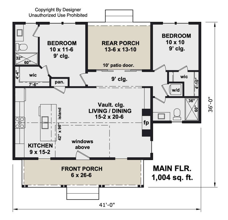 House Plan House Plan #34492 Drawing 1