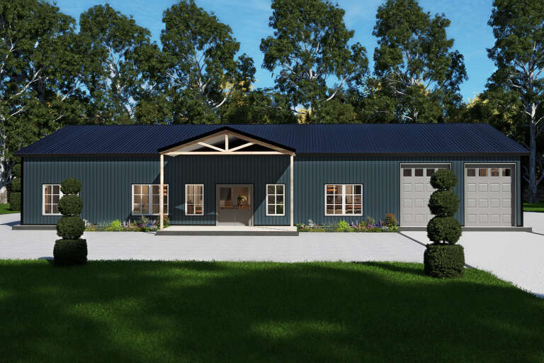 House Plan House Plan #34496 Front Elevation 