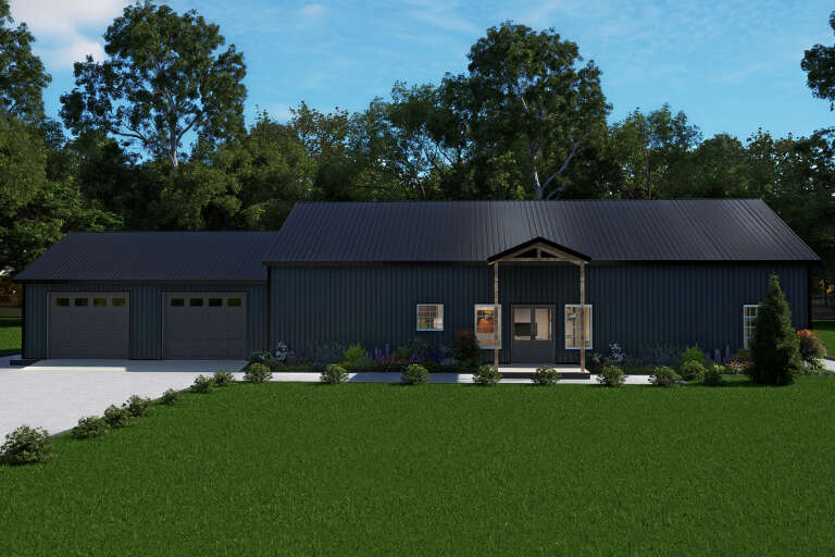 House Plan House Plan #34497 Front Elevation 