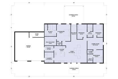 Main Floor  for House Plan #625-00050