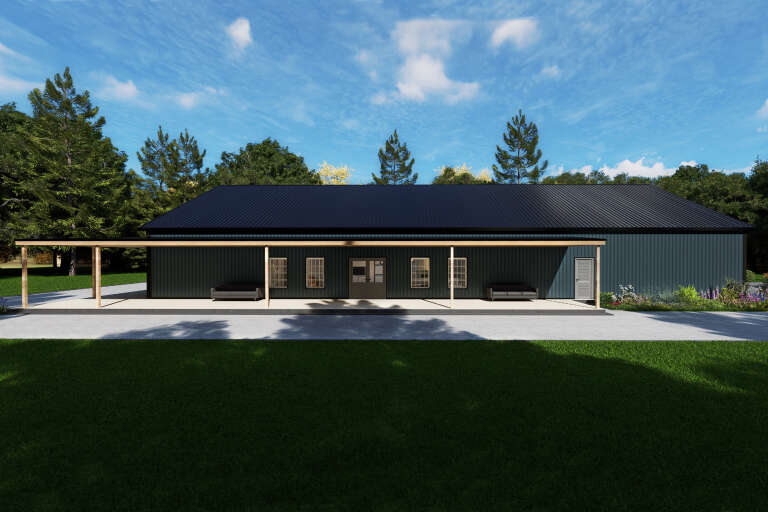 House Plan House Plan #34499 Front Elevation 