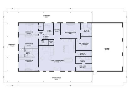 Main Floor  for House Plan #625-00052