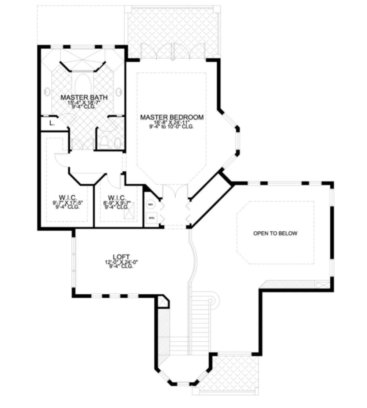Floorplan 2 for House Plan #168-00047