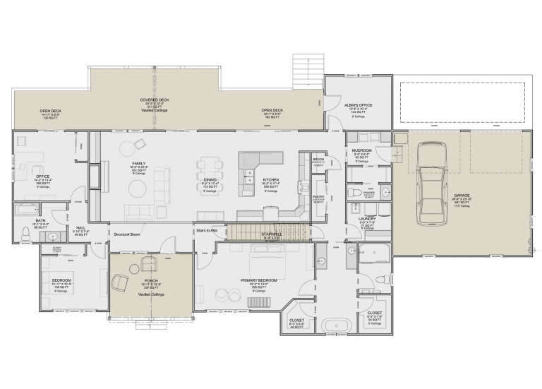 House Plan House Plan #34504 Drawing 1