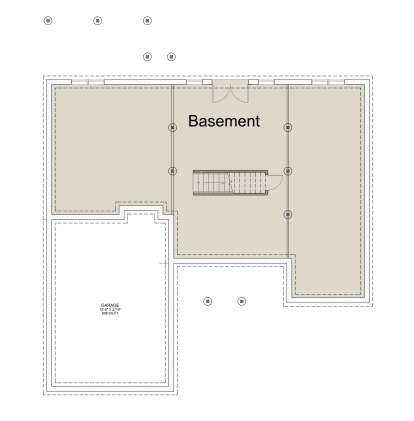 Basement for House Plan #7112-00016