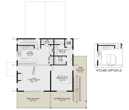 Main Floor for House Plan #940-01366