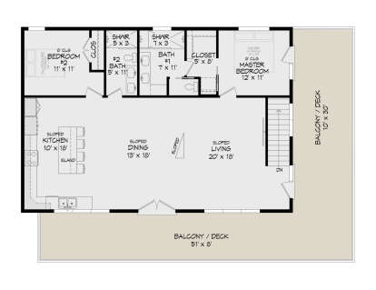 Main Floor for House Plan #940-01367