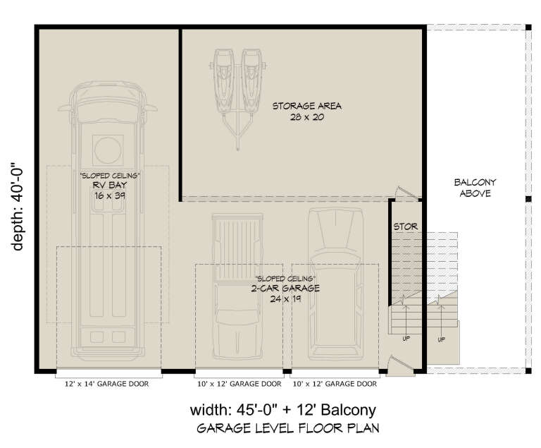 House Plan House Plan #34515 Drawing 1
