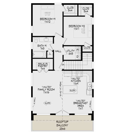 Main Floor for House Plan #940-01369