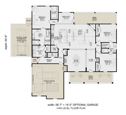Main Floor for House Plan #940-01370