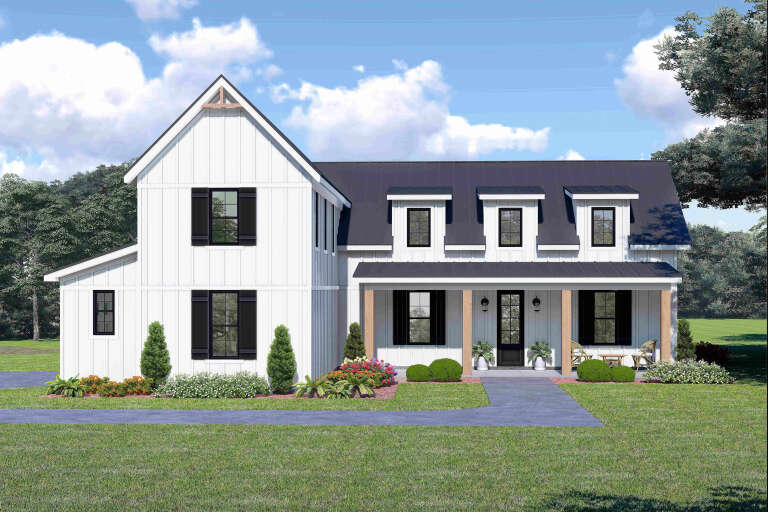 House Plan House Plan #34518 Front Elevation