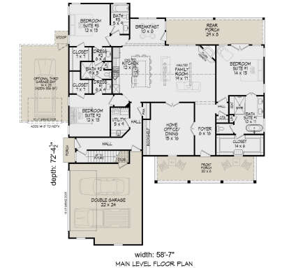Main Floor for House Plan #940-01371