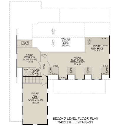 Optional Second Floor for House Plan #940-01371