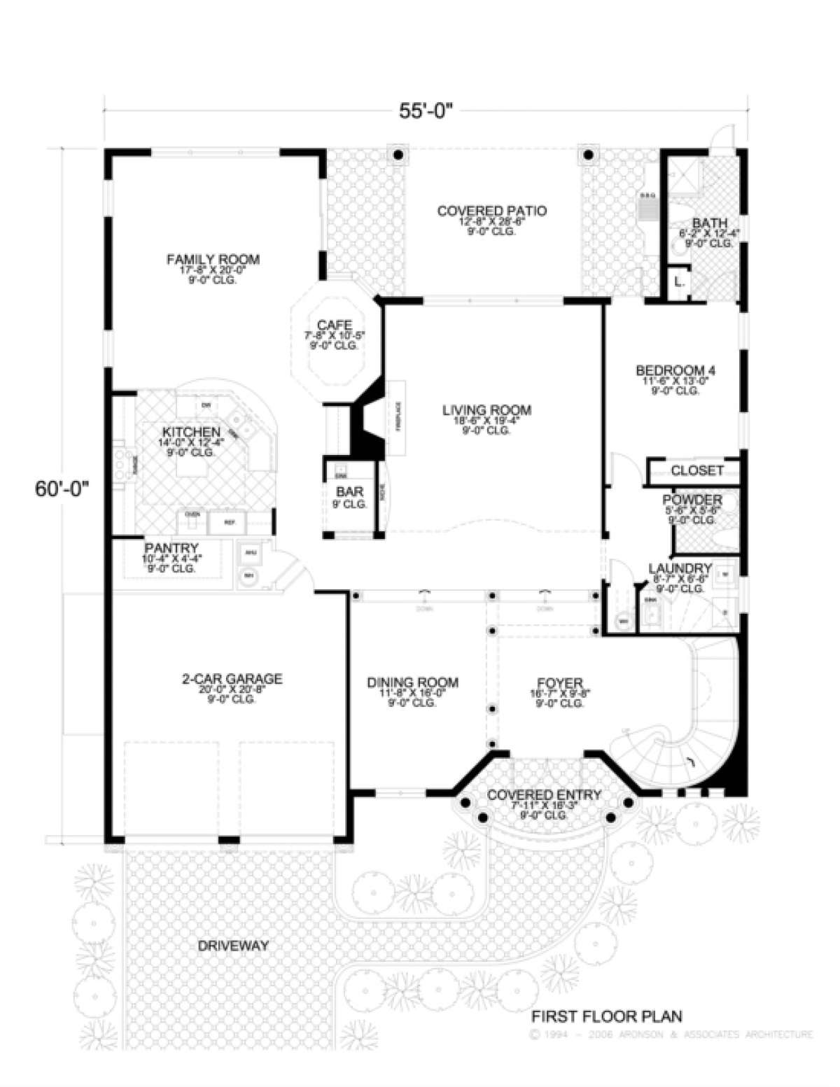 Floorplan 1 for House Plan #168-00048