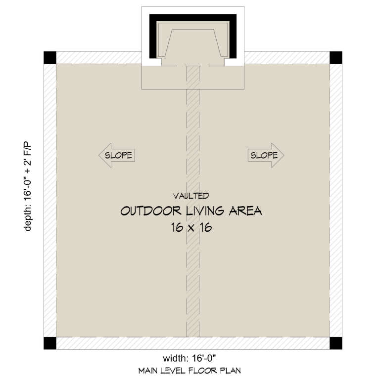 Craftsman Gazebo Plan - 270 Square Feet | Floor Plan #940-01373 ...
