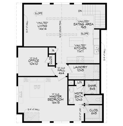 Main Floor for House Plan #940-01374