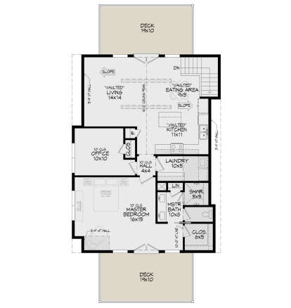 Main Floor for House Plan #940-01375