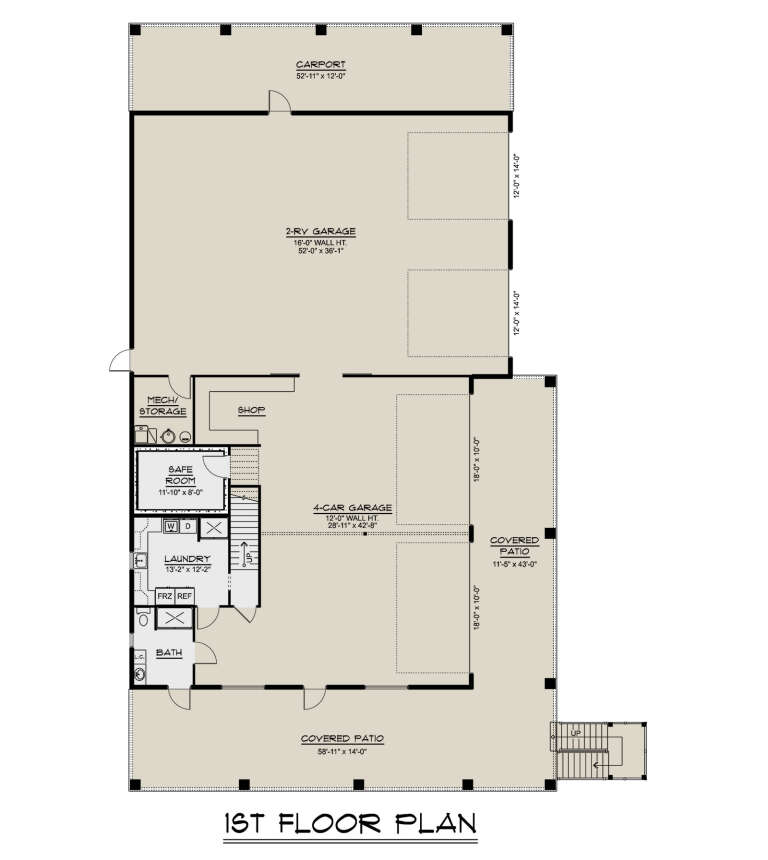 House Plan House Plan #34523 Drawing 1