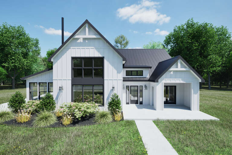 House Plan House Plan #34525 Front Elevation 