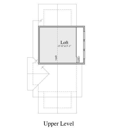 Loft for House Plan #2524-00001