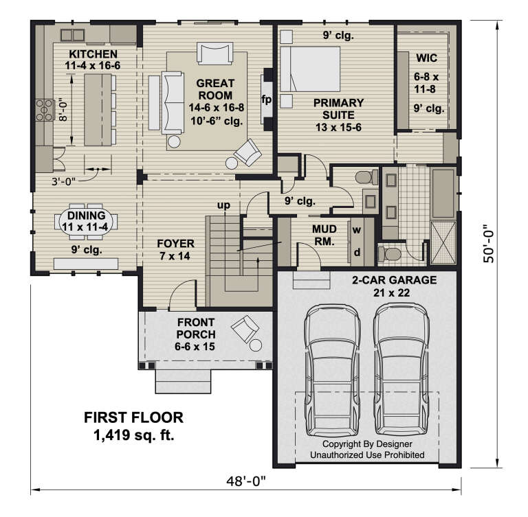 House Plan House Plan #34529 Drawing 1