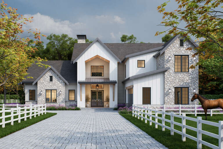 House Plan House Plan #34534 Front Elevation 