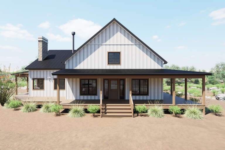House Plan House Plan #34535 Front Elevation 