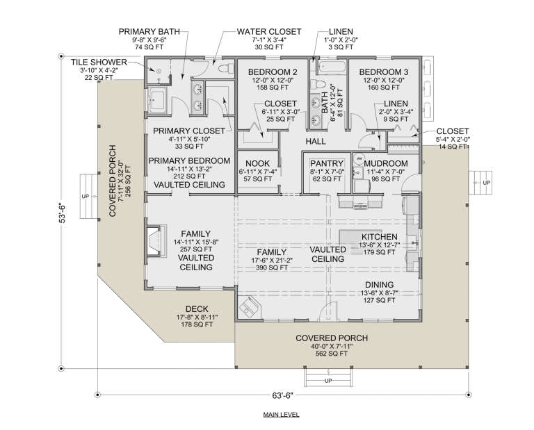 House Plan House Plan #34535 Drawing 1