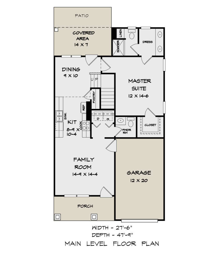 House Plan House Plan #34536 Drawing 1
