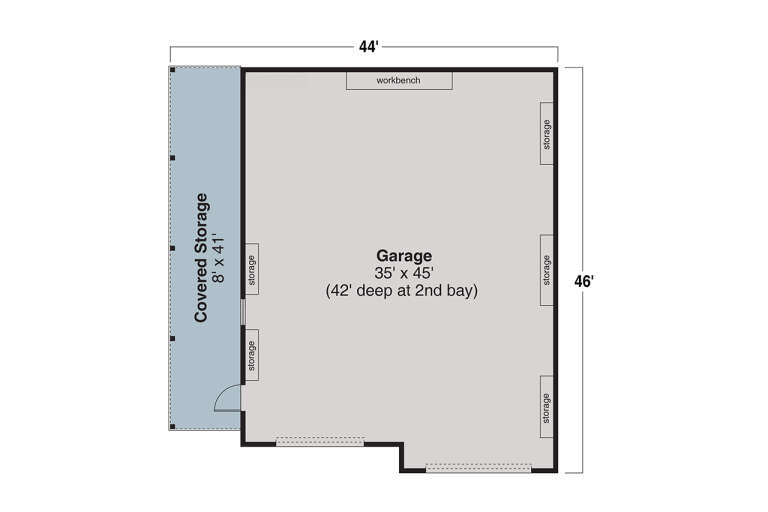 House Plan House Plan #34541 Drawing 1