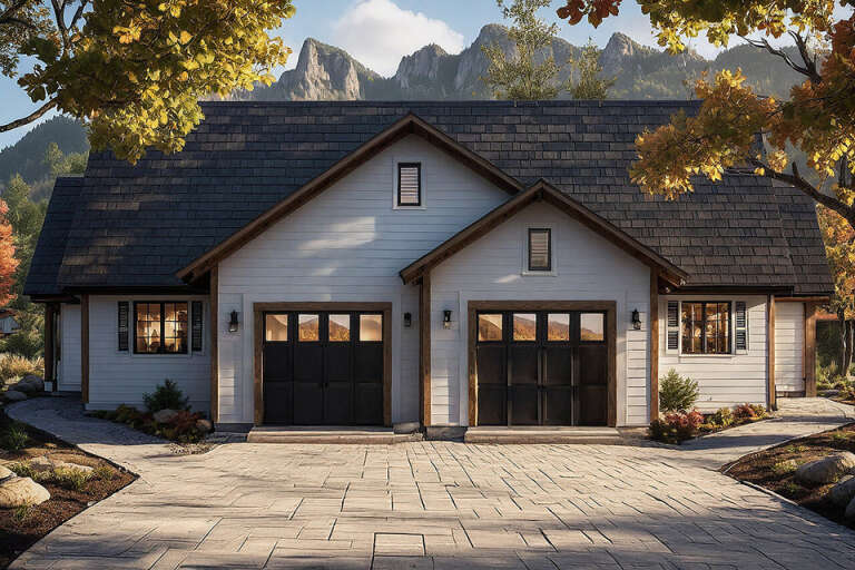 House Plan House Plan #34544 Front Elevation 