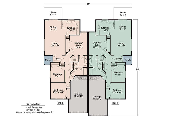 House Plan House Plan #34544 Drawing 1