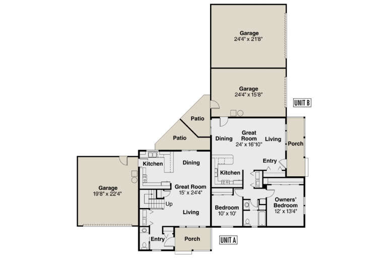 House Plan House Plan #34545 Drawing 1