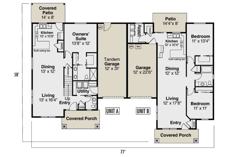 House Plan House Plan #34546 Drawing 1