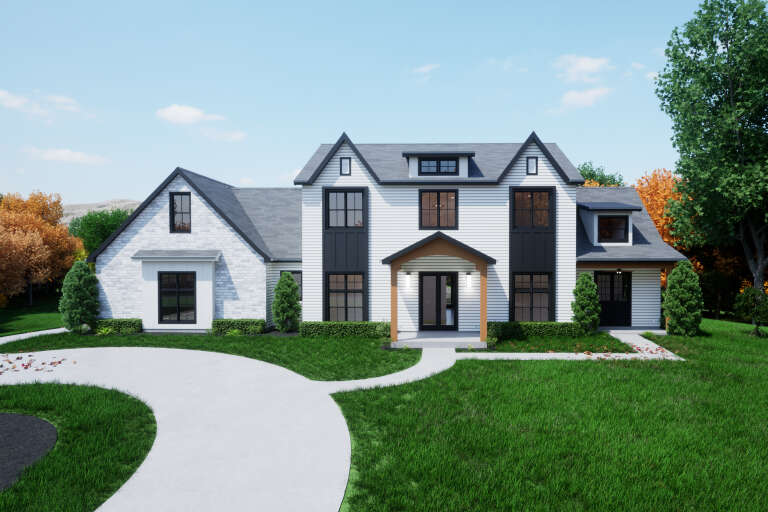 House Plan House Plan #34547 Front Elevation 