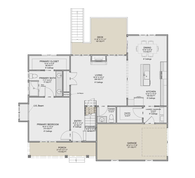 House Plan House Plan #34548 Drawing 1