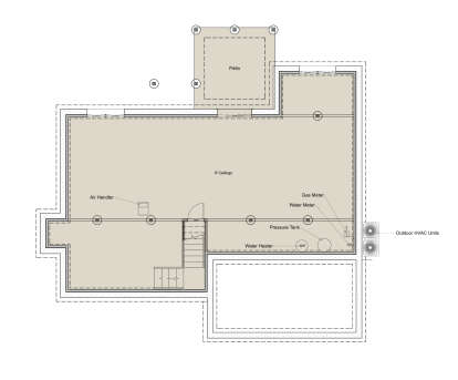 Basement for House Plan #7112-00024