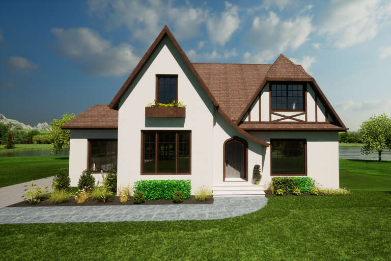 House Plan House Plan #34549 Front Elevation 