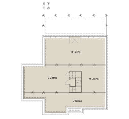 Basement for House Plan #7112-00025